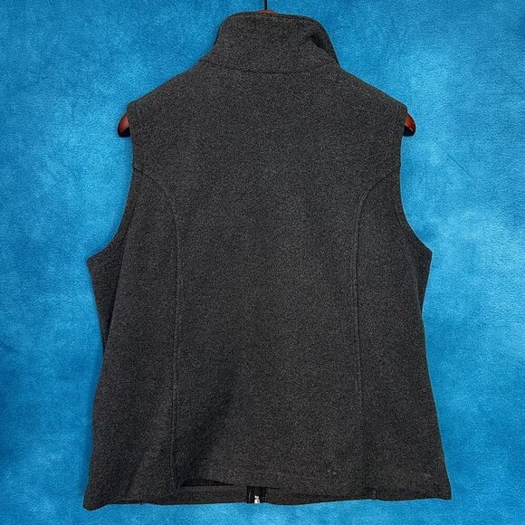 Columbia Gray Sleeveless Fleece, Size XL - Picture 2 of 4